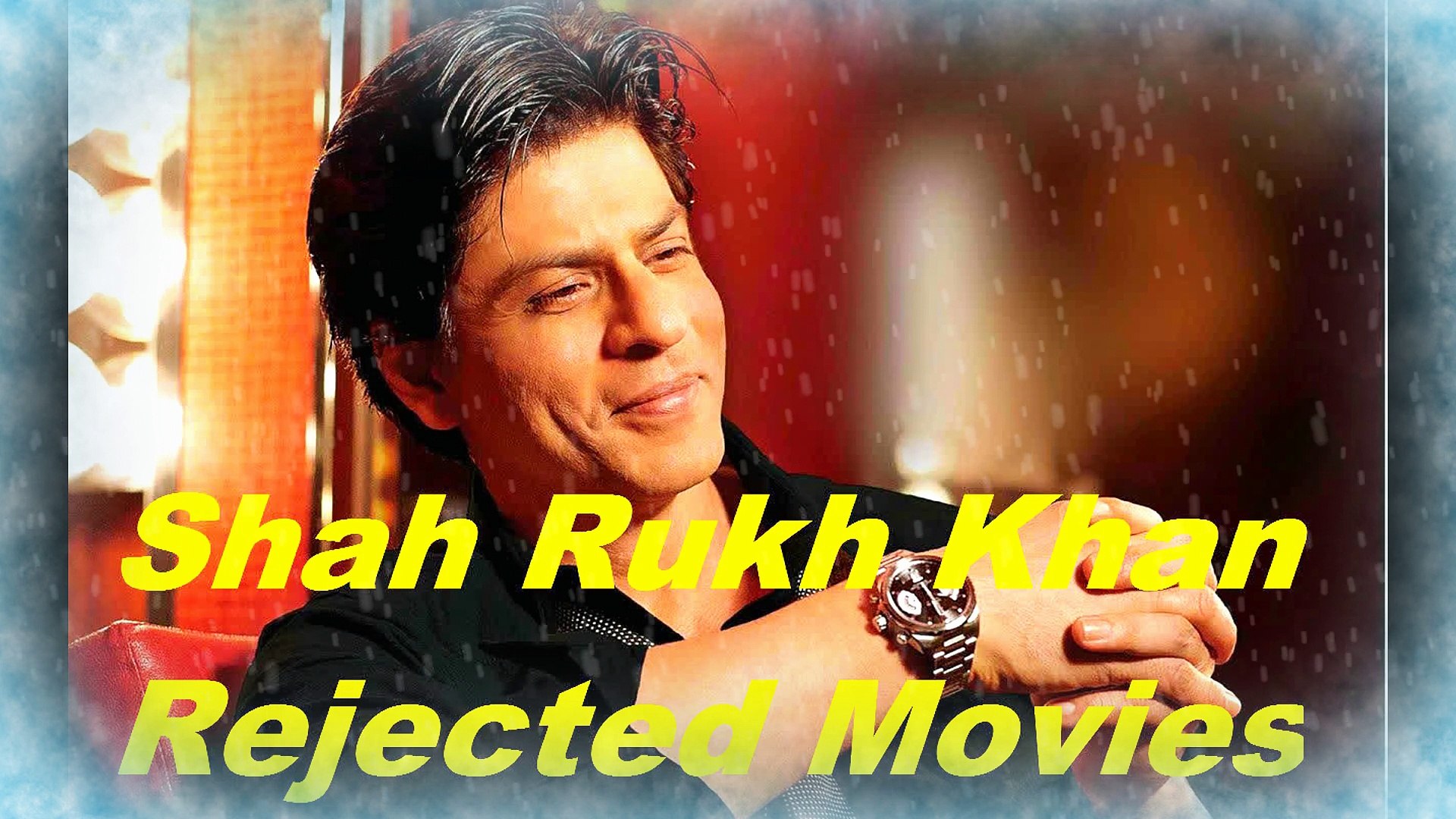 ⁣Bollywood badshah Shah Rukh Khan Rejected Movies