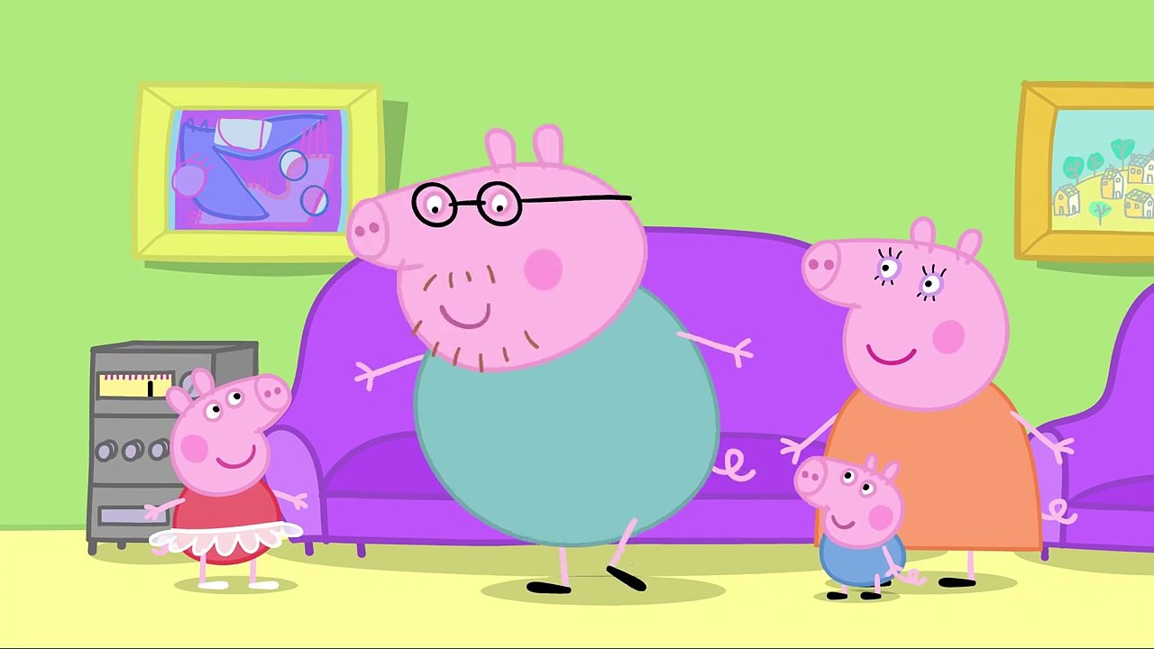 Peppa Pig - Maman Pig et Papa Pig font de la danse classique (clip)