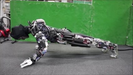 Kengoro le Robot qui sait faire des pompes, et qui transpire!!