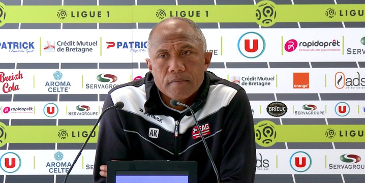 Le point-presse d'Antoine Kombouaré avant EAG-LILLE