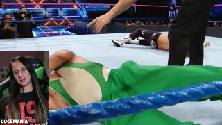 WWE Smackdown 10/11/16 SPIRIT SQUAD vs Dolph Ziggler