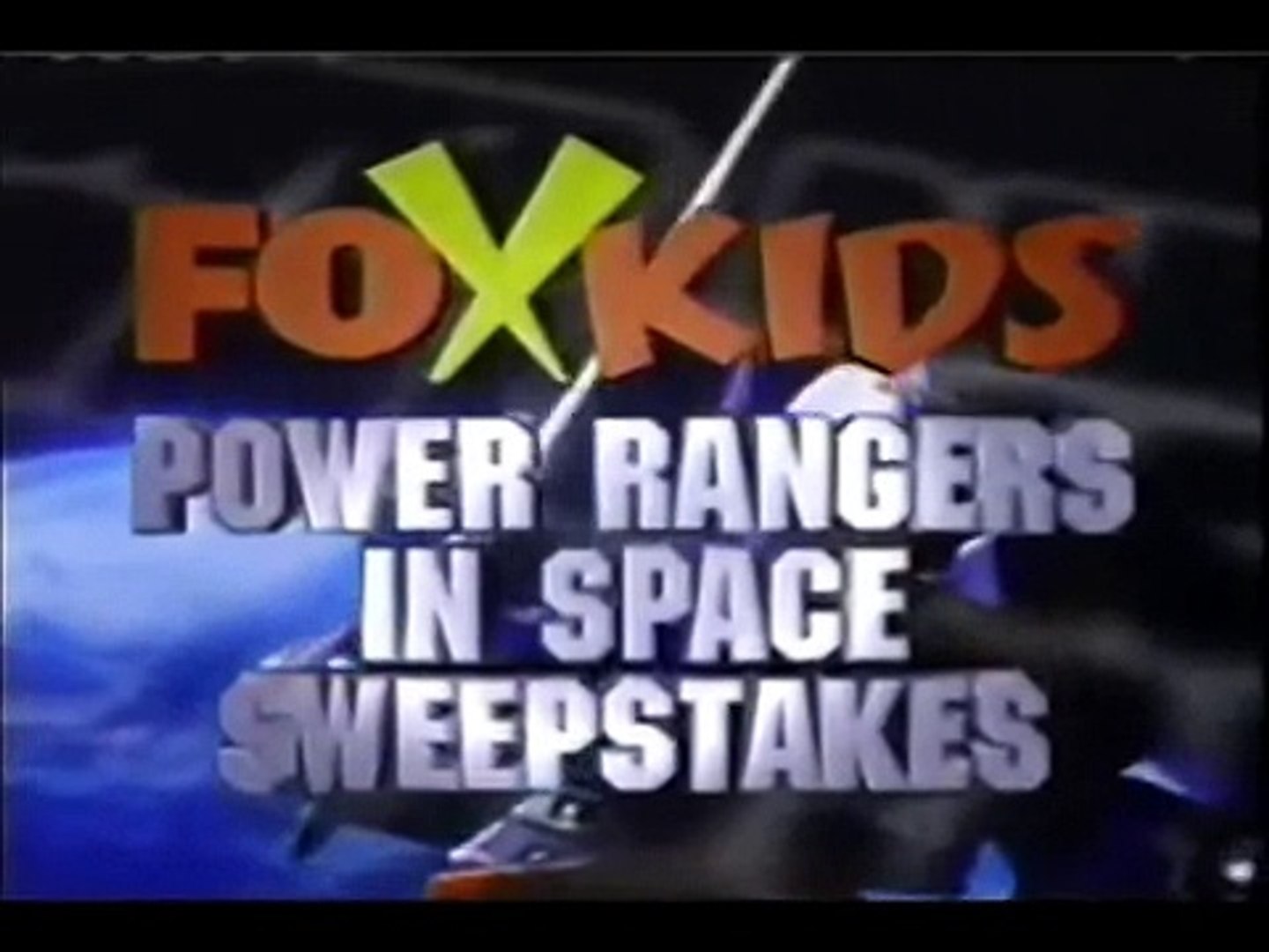 Power Rangers in Space Sweepstakes (1998)