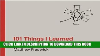 [PDF] 101 Things I Learned in Architecture School (MIT Press) Full Online