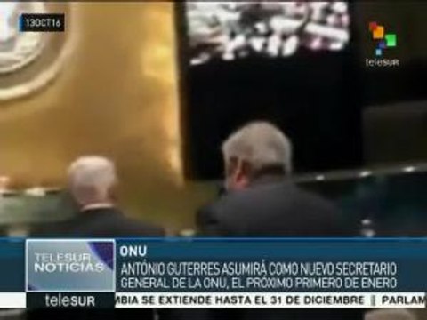 ONU nombra a Antonio Guterres como nuevo secretario general