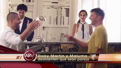 Ricky Martin y Maluma desmienten el rumor de que eran  pareja