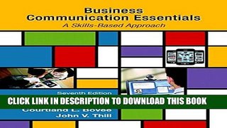 [PDF] Business Communication Essentials (7th Edition) [Online Books]