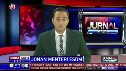 Menjabat Menteri ESDM, Jonan: Pemetaan Program Prioritas Segera Dibuat