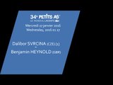 #6 Dalibor SVRCINA (CZE) vs. Benjamin HEYNOLD (GBR) - 2ème tour tableau final - Les Petits As 2016