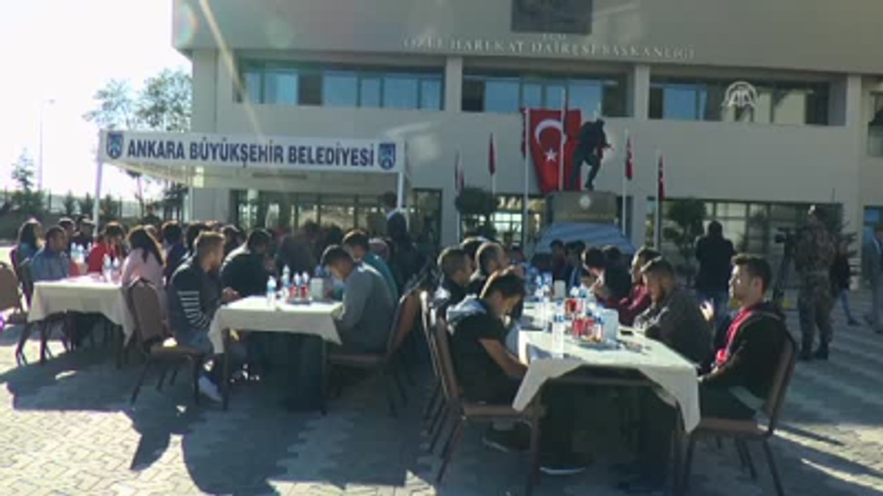 Özel Harekat Daire Başkanlığı Bahçesine Şehitler Anısına Fidan Dikildi