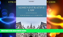 Big Deals  Administrative Law  Full Read Most Wanted