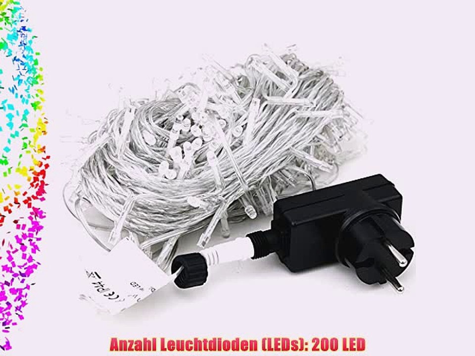 HengdaÂ® 30M RGB LED Lichterkette deko LEDs Weihnachten Hochzeit Party-Lichterketten Licht Weihnachtenslichterketten