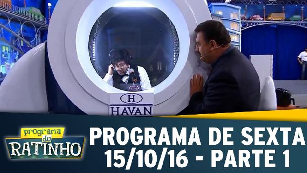 Programa de Sexta - 14.10.16 - Parte 1