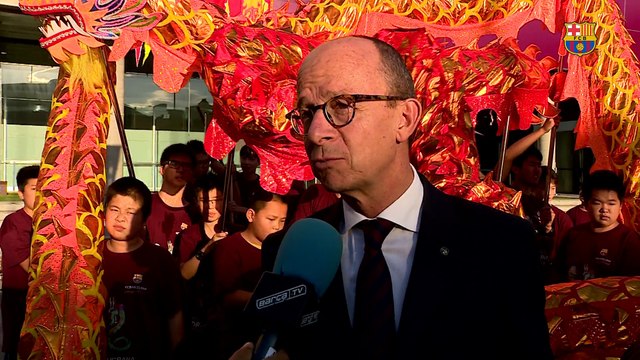 FCB Club: presentació de la Penya Blaugrana Dracs Units al Camp Nou [CAT]