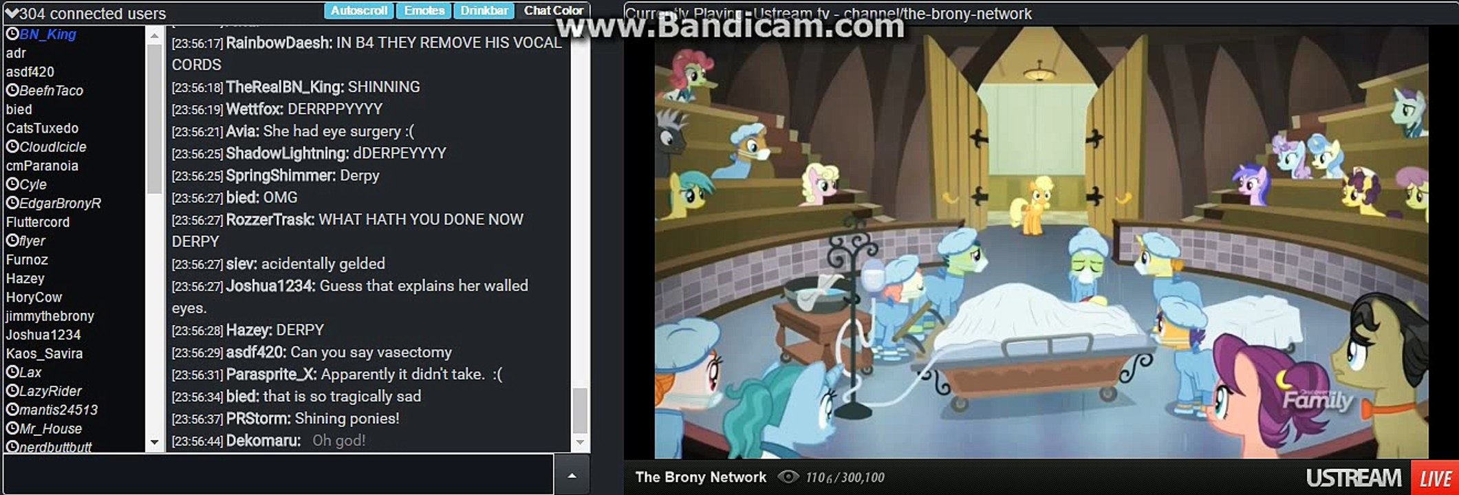 MLP S6 E23 TheBronyNetwork CHAT Live Reaction 3/3