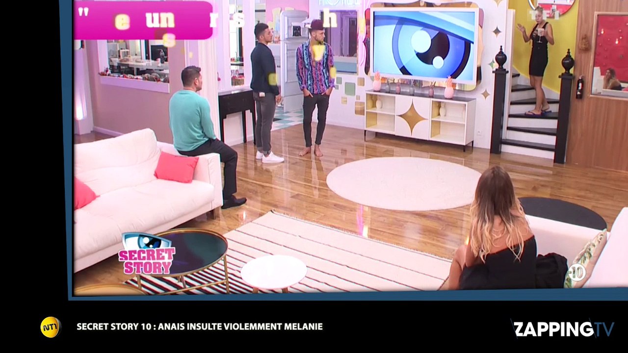 Secret Story 10 : Anaïs attristée par le départ de Manon, elle insulte Mélanie (Vidéo)