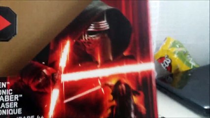 Sable de luz de KYLO REN star wars el despertar de la Fuerza