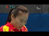 Table Tennis | China v China | Women's Singles Final Match SF3 | Rio 2016 Paralympic Games