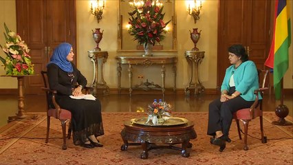 لقاء خاص-رئيسة موريشيوس: ماذا سيحدث للاجئين دون ميركل؟