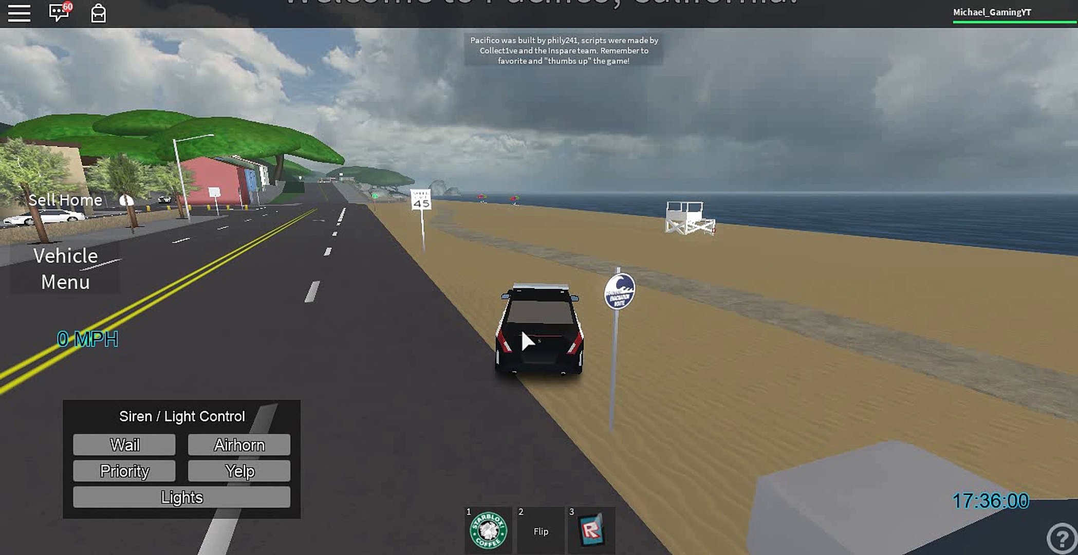 Roblox Pacifico Police 1 Video Dailymotion - pacifico game roblox