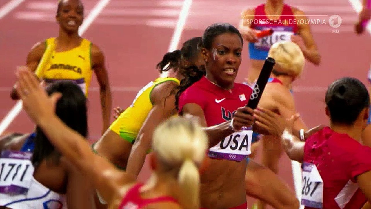 Darum geht's bei der Leichtathletik - Sprintstaffel