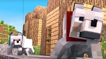 funny wolf minecraft animation (not made by me) (read desc)