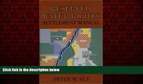 Free [PDF] Downlaod  Reserved Water Rights Settlement Manual  DOWNLOAD ONLINE