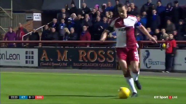 0-1 Kenny Miller Goal Inverness CT - Rangers FC - 14.10.2016 Inverness CT 0-1 Rangers FC