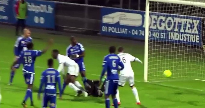 Bourg-Péronnas 2-4 Amiens SC - Tous Les Buts Exclusive - (14/10/2016)
