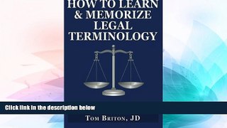 Must Have  How to Learn   Memorize Legal Terminology: ... Using a Memory Palace Specfically