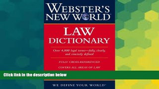 Full [PDF]  Webster s New World Law Dictionary  Premium PDF Full Ebook