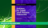 Big Deals  Estates in Land and Future Interests: Problems and Answers, Third Edition (Problems and