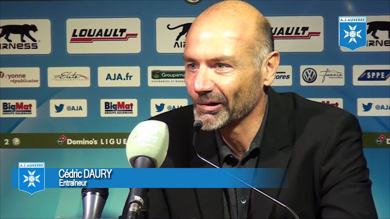 Réactions de Cédric Daury et Yoann Touzghar après la victoire de l'AJA face à Laval !