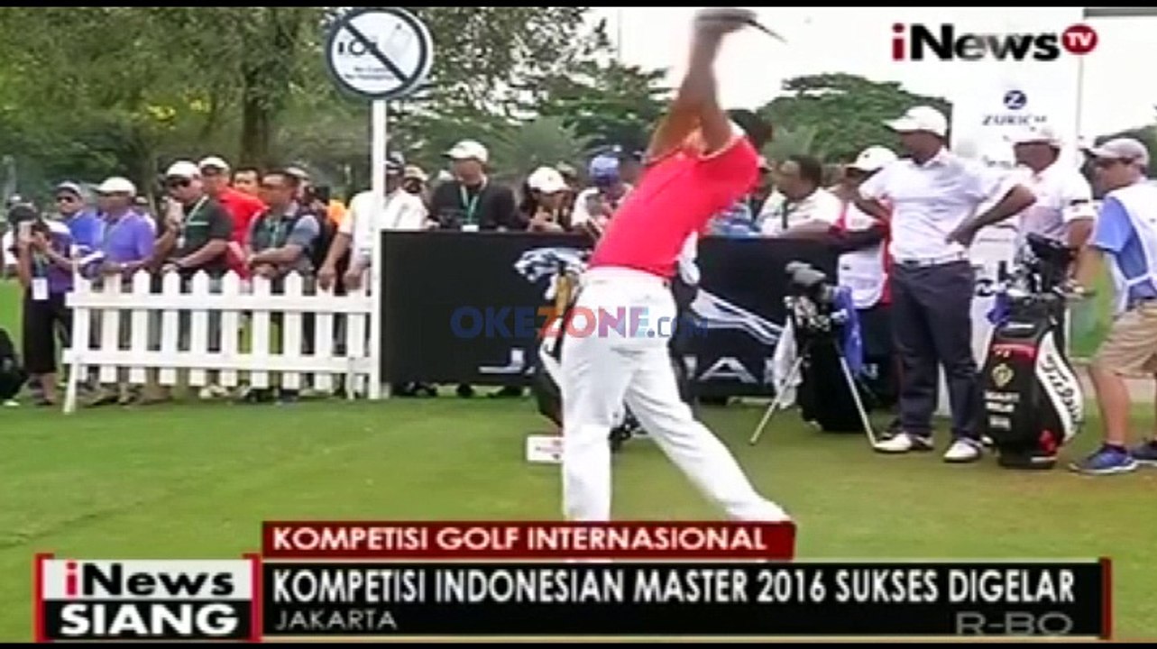 Kompetisi Golf Internasional Sukses Digelar