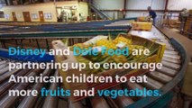 Disney and Dole Food partner to launch child-friendly fruit, vegetable line