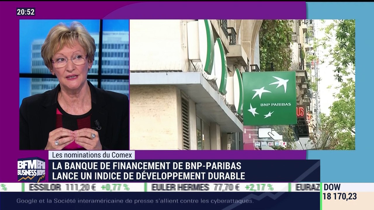 Les nominations du Comex: La banque de financement de BNP Paribas et le président du groupe Renault - 14/10