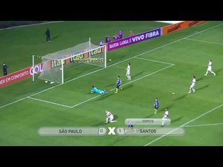 Brasileirão 2016 - São Paulo 0 x 1 Santos