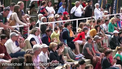 Wheelchair Tennis -Not Moving on Foots, Not Too Dramatic, But We Will Admire for Them