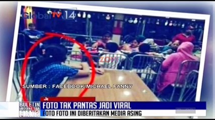 Foto Pembantu Menatap Majikan Makan, Jadi Berita Media Asing