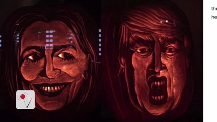 'Trumpkins' and Clinton Pumpkins All the Rage This Halloween