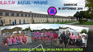 RDTN Breuil Magné, Combiné & Triathlon Rochefortais 2016