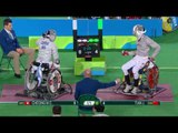 Wheelchair Fencing | Men's Individual Sabre Cat A | CHEONG v TIAN | Rio 2016 Paralympic Games HD