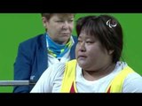 Powerlifting | XU Lili wins Silver | Women’s -79kg | Rio 2016 Paralympic Games