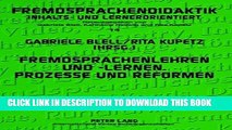 [PDF] Fremdsprachenlehren und -lernen. Prozesse und Reformen (Fremdsprachendidaktik inhalts- und