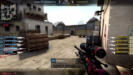 CRAZY EXTREME WALLHACKER INSANE VAC! (CS GO Overwatch Case Funny Moments)