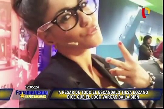 Tilsa Lozano vuelve a hablar del ‘Loco’ Vargas