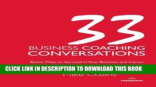 [DOWNLOAD] PDF BOOK 33 Business Coaching Conversations New
