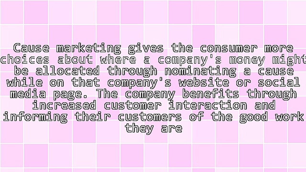 Taking Cause Marketing Online