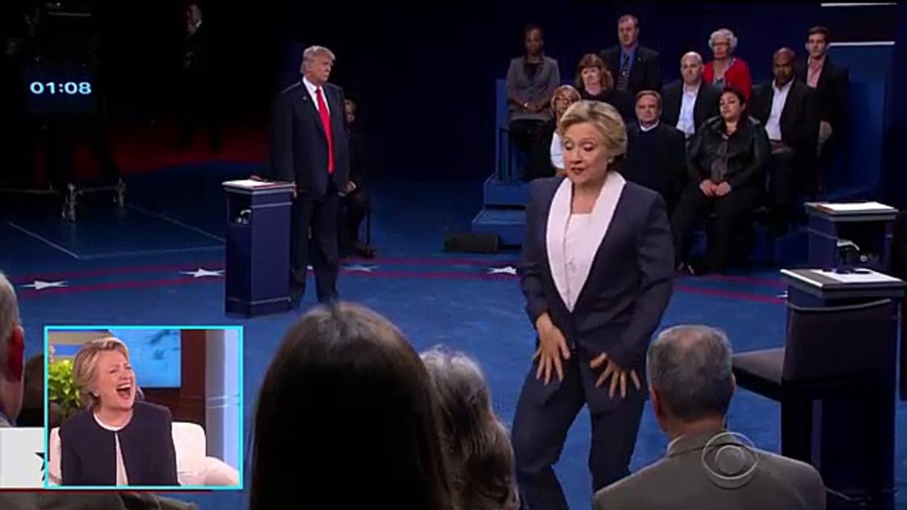 Hillary Clinton And Ken Bone Dance so funny