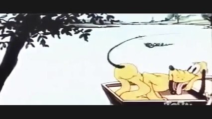 Mickey Mouse and Pluto Cartoons ! FISHIN AROUND