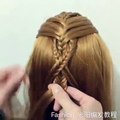 very easy and cool hair style